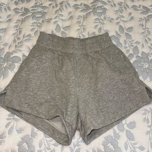 Gray aerie shorts